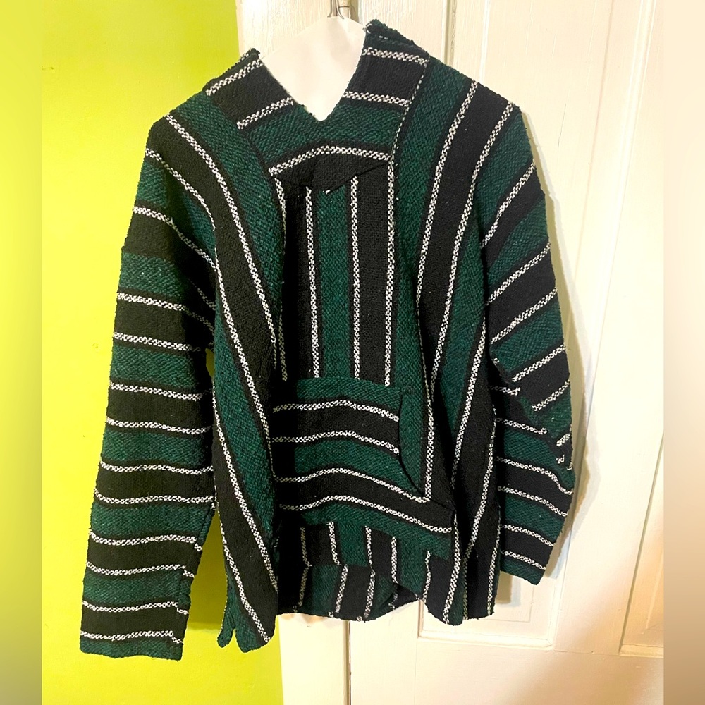 Veracruz Baja Hoodie L Black/Green